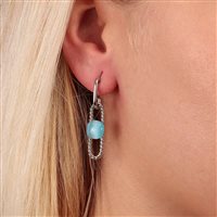 Orecchini Morellato Donna 1930 in Acciaio Occhi di gatto SATP17 - SATP17